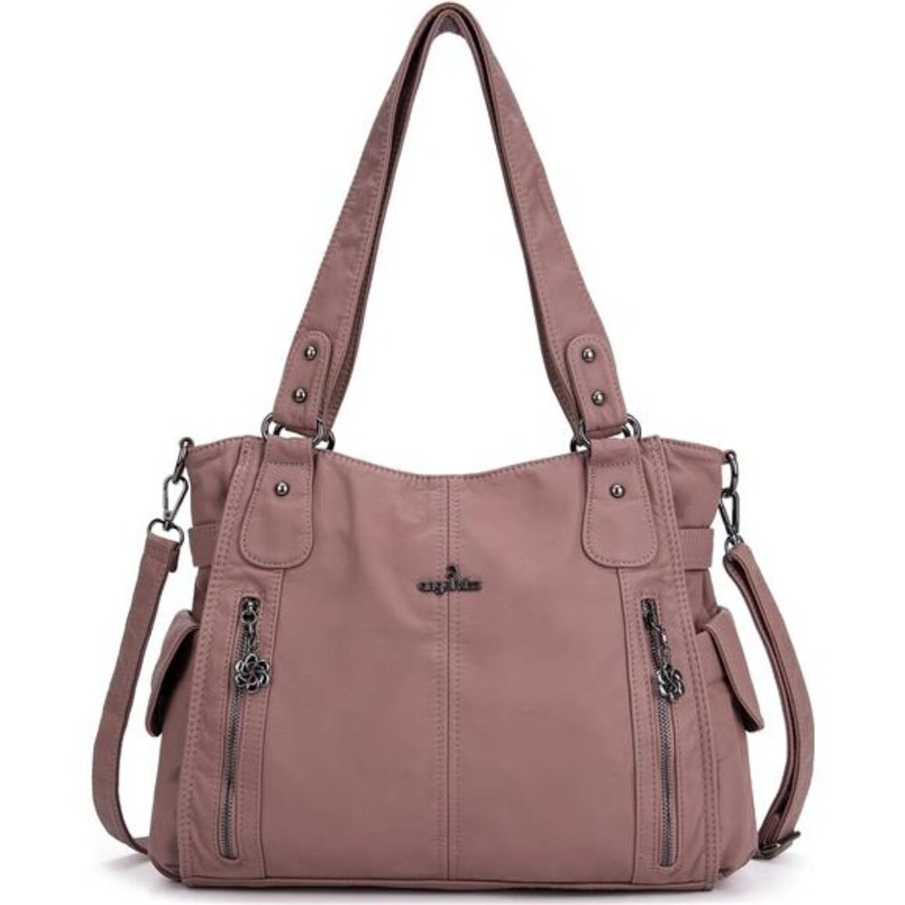 Angel Kiss Handbags for Womens Top-Handle Hobo Purse Roomy Casual Shoulder Bags